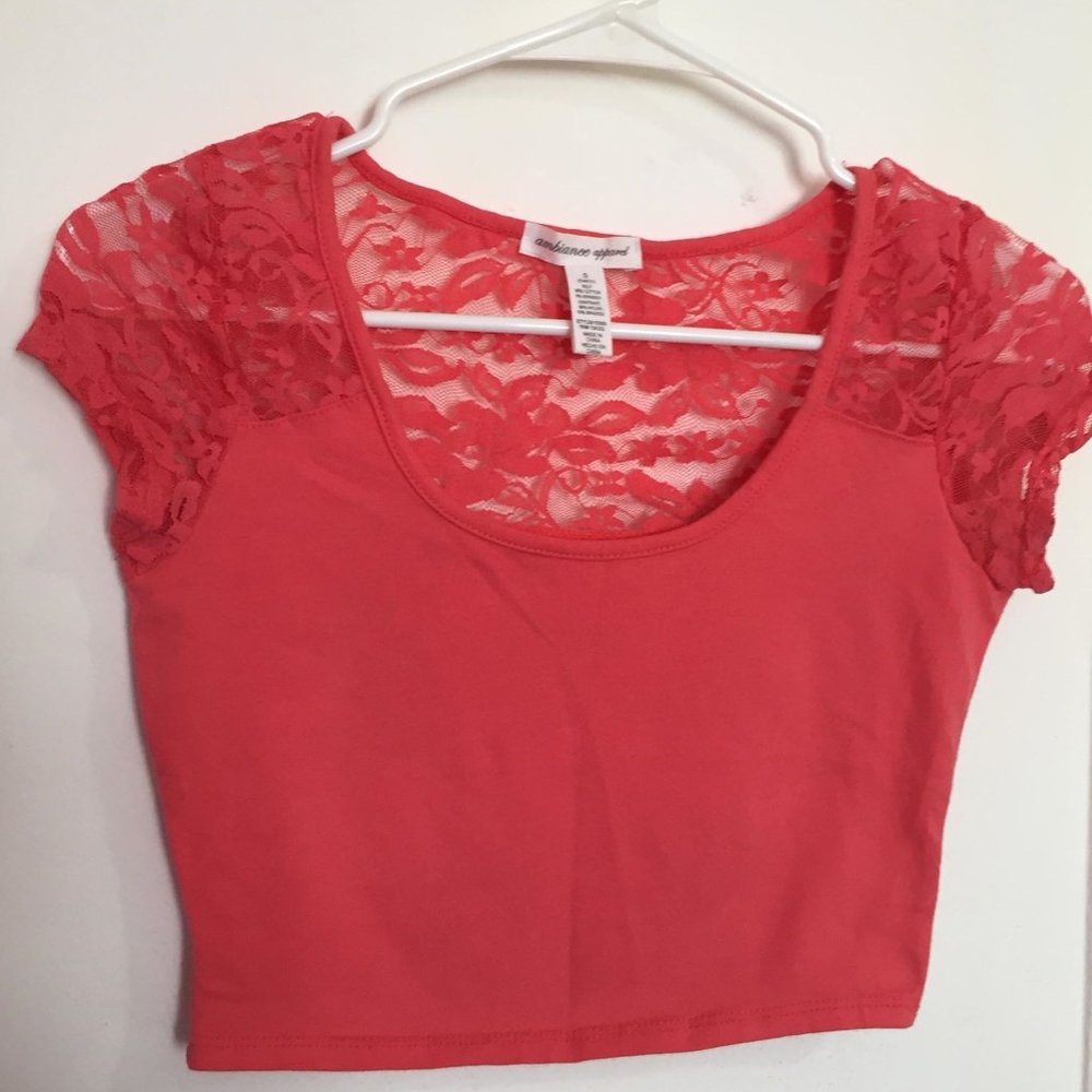 Ambiance Apparel Crop Top